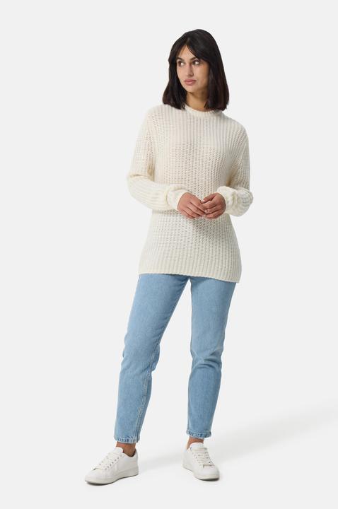 Immagine prodotto Cash-Mere Grobgestrickter Wolle Kaschmir Rundhals Pullover (XS)