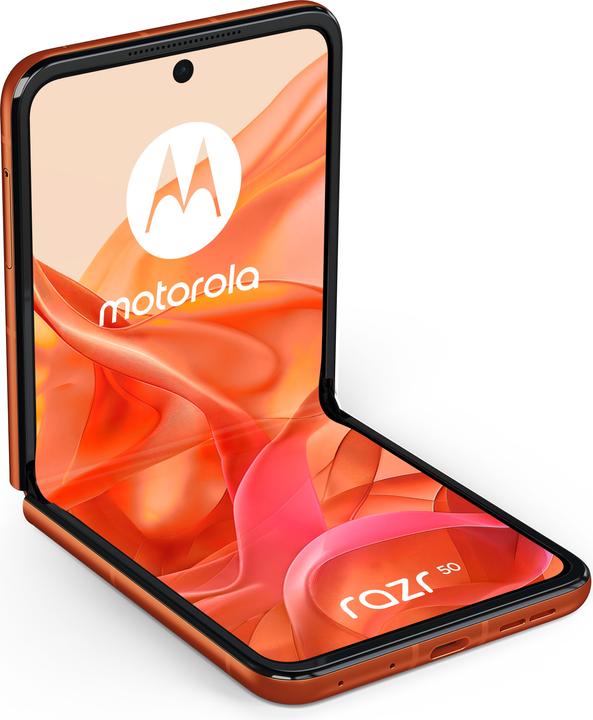 Immagine prodotto Motorola Razr 50 (256 GB, Arancione frizzante, 3.60", SIM + eSIM, 50 Mpx, 5G)