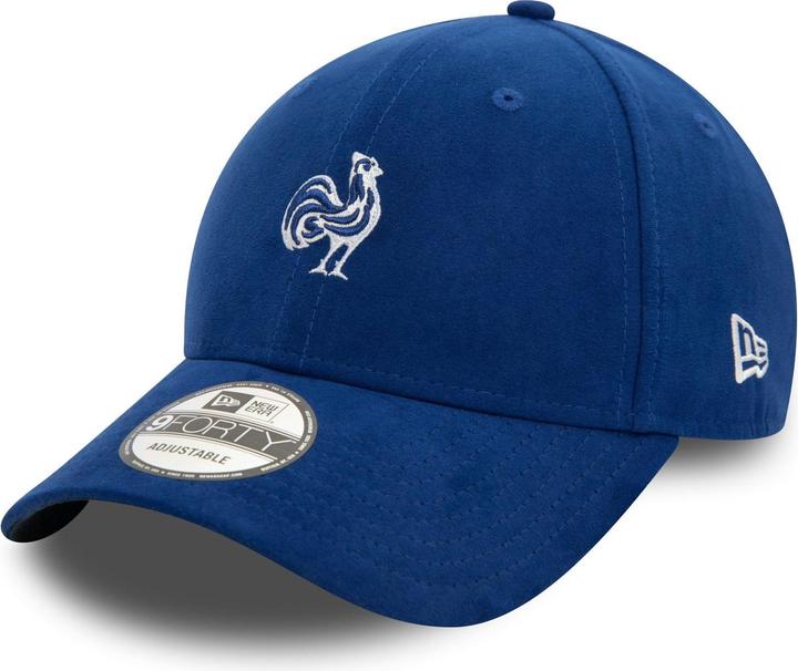 Produktbild New Era 9Forty Strapback Cap - SUEDE French Rugby navy