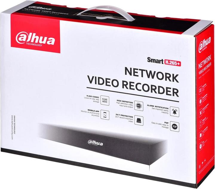 Produktbild Dahua Lite NVR2108-S3 network video recorder 1U Black (Netzwerk Videorecorder (NVR))