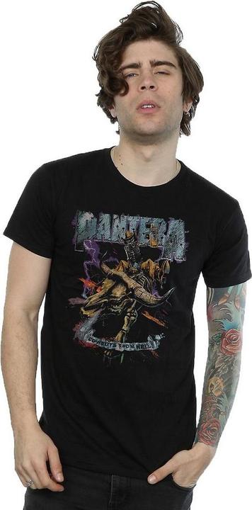 Actual product image Pantera Unisex Adult Vintage Rider T-Shirt (L)