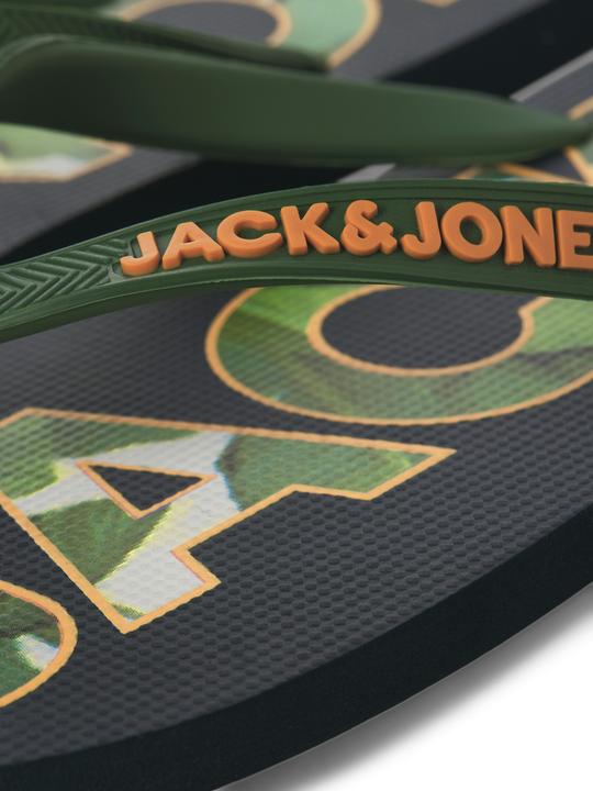 Produktbild Jack & Jones Jfwlogo Palm Print Flip Flop Ln (45)