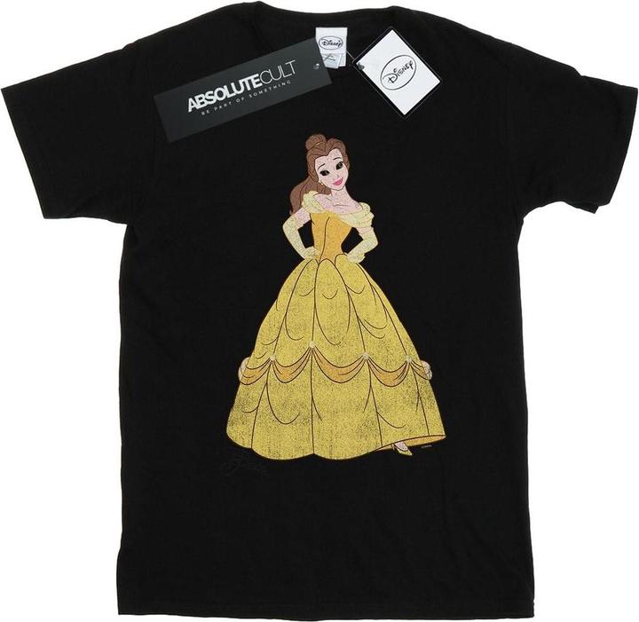Actual product image Beauty And The Beast Womens/Ladies Belle Cotton Boyfriend T-Shirt (S)