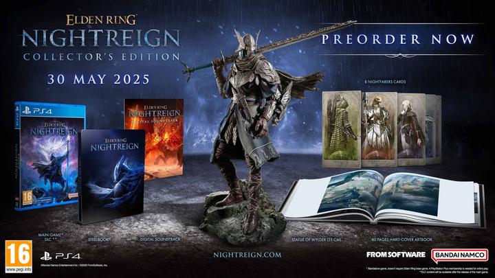 Actual product image Bandai Namco Nightreign Collectors Edition game, PS4 (PS4, EN)