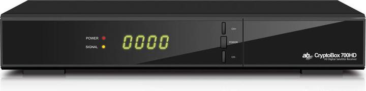 Immagine prodotto Abcom AB CryptoBox 700HD Cavo, Ethernet (RJ-45), IPTV Full HD Nero (0.13 GB, DVB-S, DVB-S2)