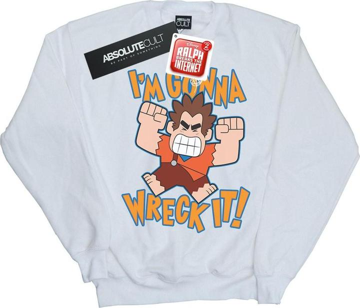 Image du produit Disney - Sweat WRECK IT RALPH I'M GONNA WRECK IT - Fille (152, 158)