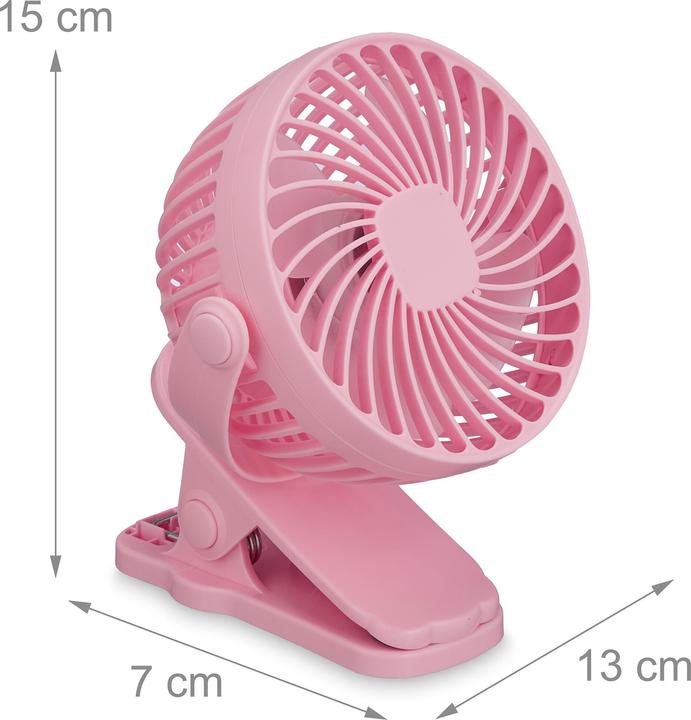 Actual product image Relaxdays Table fan