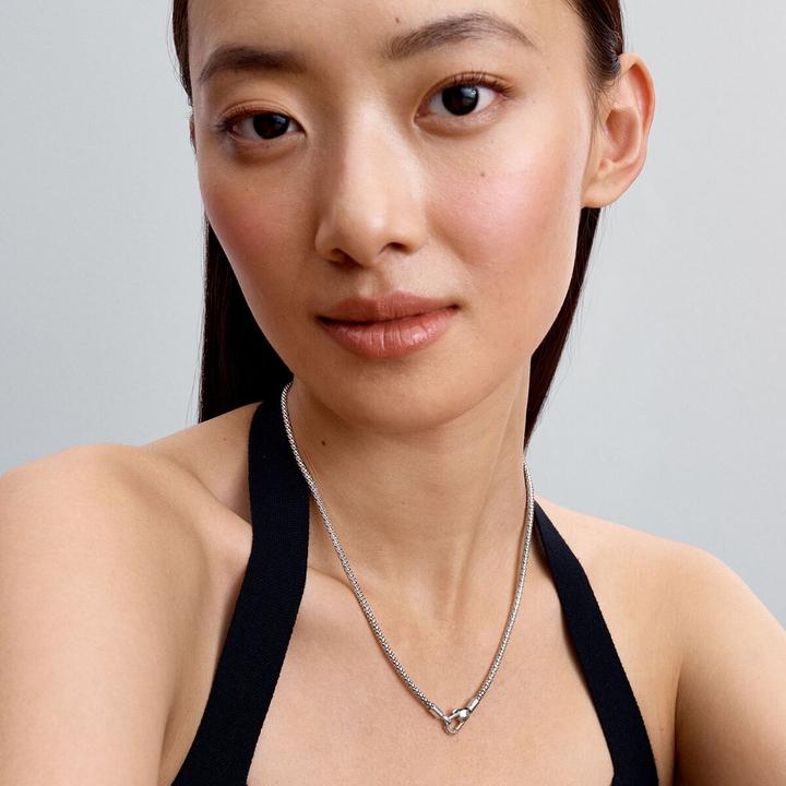 Produktbild Pandora Studded Clasp & Chain Necklace (Silber 925)