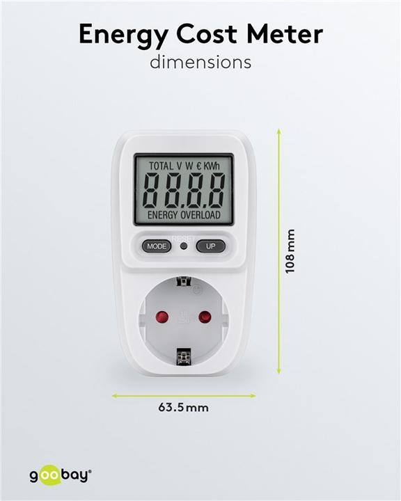 Image du produit Goobay Compteur d'énergie numérique Basic