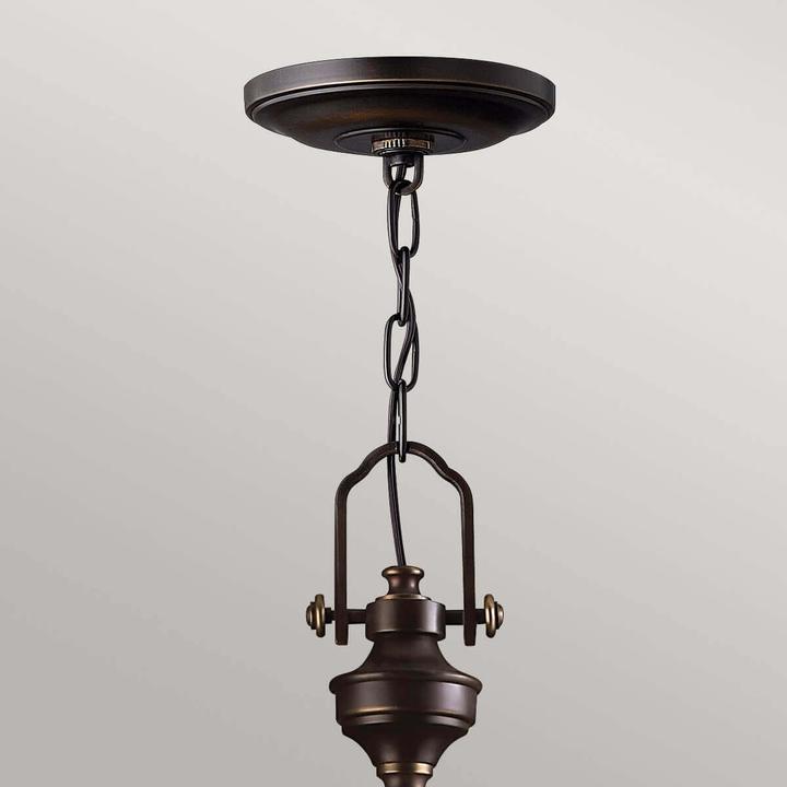 Image du produit Elstead Lighting Mayflower Lampe à suspendre E27 triple bronze ancien (E27)