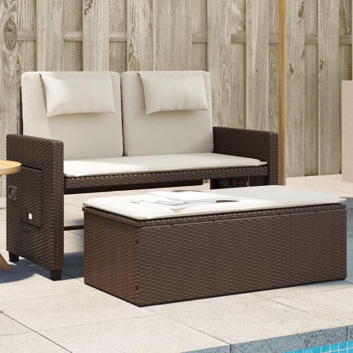 Actual product image VidaXL 10-piece garden lounge set with cushions