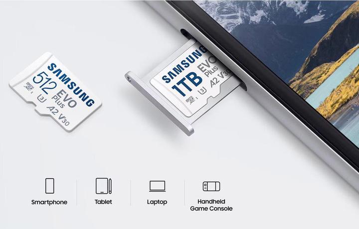 Immagine prodotto Samsung EVO Plus (64 GB, microSDXC, U1, UHS-I)