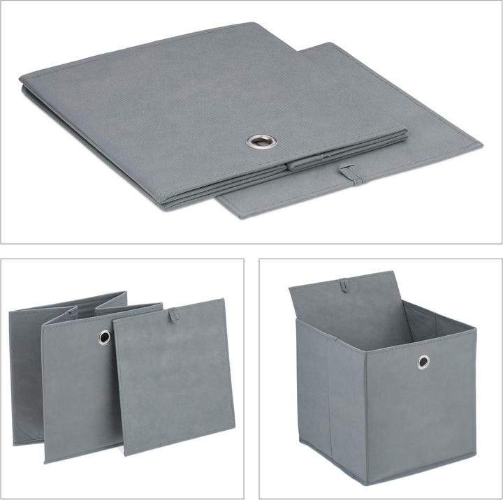 Image du produit Relaxdays Boîte de rangement (30 x 30 x 30 x 30 cm, 8.19 l)