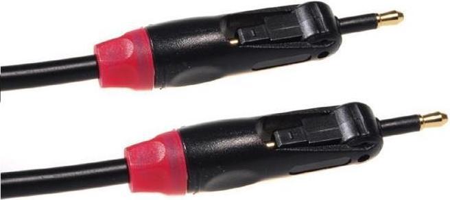 Image du produit Maclean MCTV-642 - Câble optique Toslink T-T Jack-Jack 0.5m polybag (0.50 m, TOSLINK)