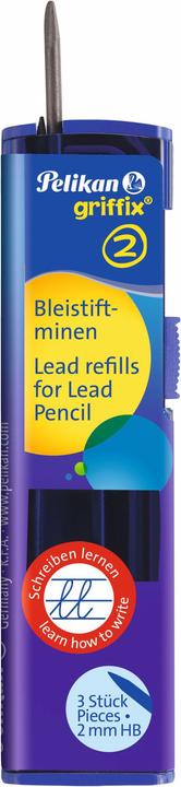Actual product image Pelikan GRIFFIX - refills (Refill, Black, 2 mm)