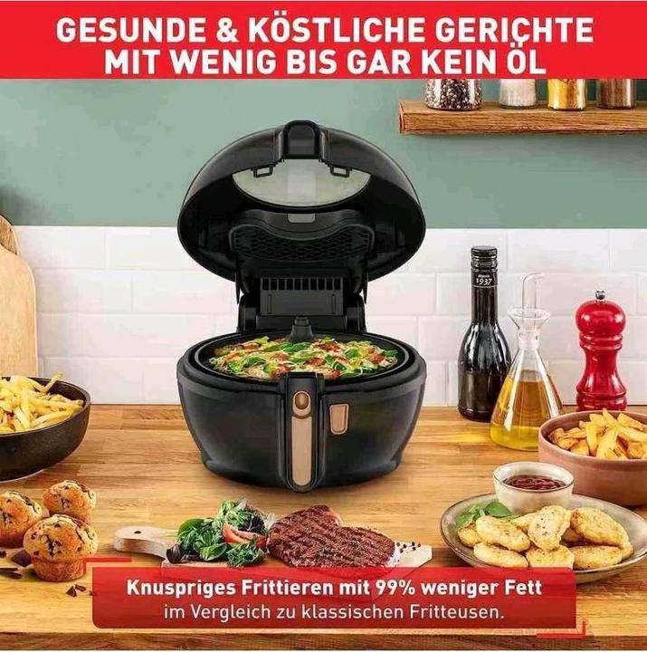 Produktbild Tefal ActiFry und Grill Genius HeissluftfritteuseSchwarz