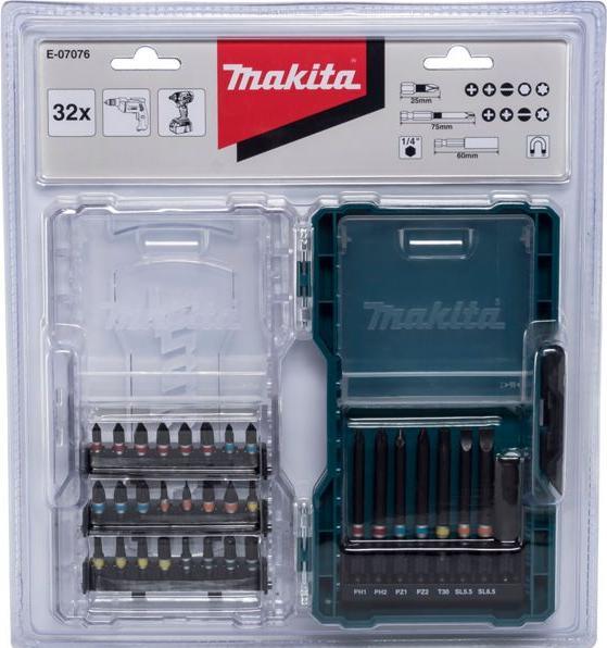 Produktbild Makita Bit-Set (Kreuz Phillips PH M1, Kreuz Phillips PH M2, Kreuz Pozidriv PZ M1, Kreuz Pozidriv PZ M2, Innensechsrund TX M30, Kreuz Pozidriv PZ M0, Kreuz Pozidriv PZ M3, Kreuz Phillips PH M0, Kreuz Phillips PH M3, Schraubschlitz M3, Schraubschlitz M4, Innensechsrund TX M10, Innensechsrund TX M15)