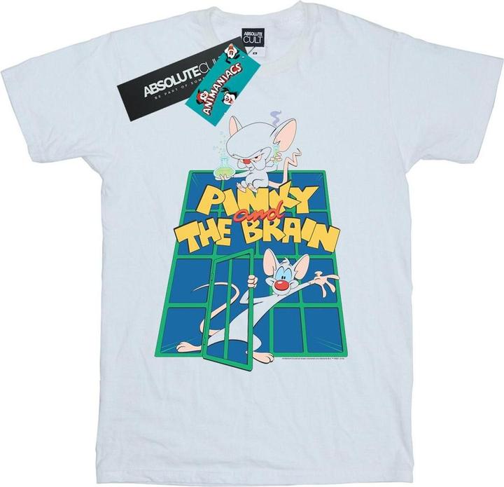 Universal Textiles Pinky And The Brain Laboratory TShirt (XL)