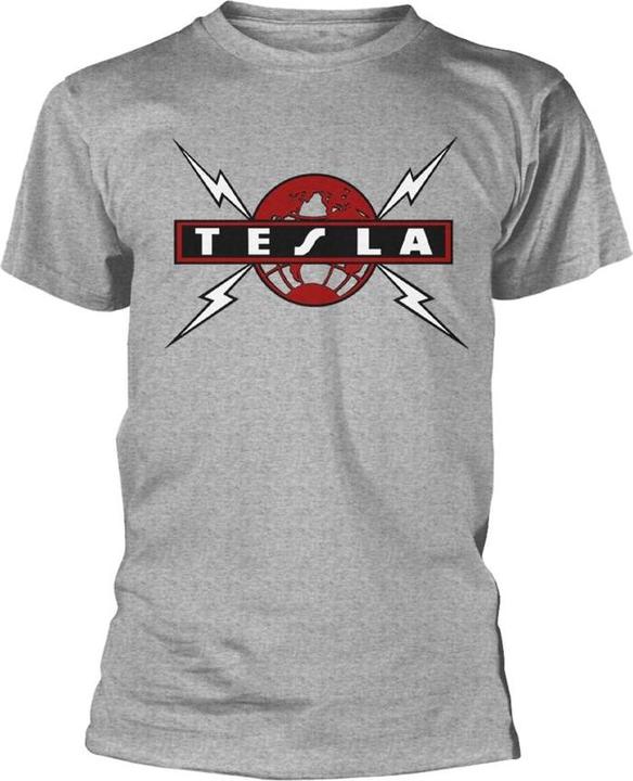 Tesla Unisex Adult Globe T-Shirt (S)