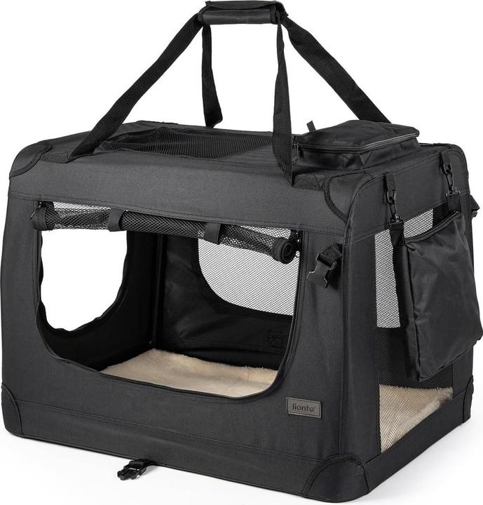 Image du produit Ionto Caisse de transport pour chiens (Chien, Lavable, Ouverture complète, Respirant, Pliable)
