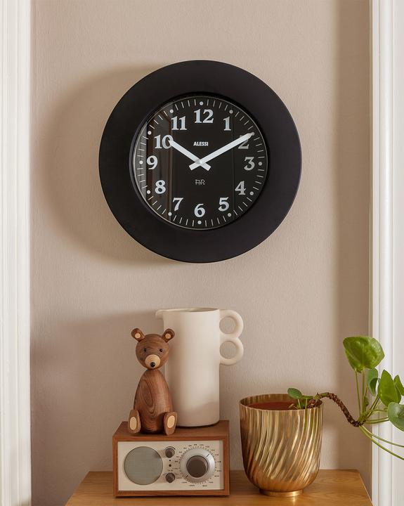 Actual product image Alessi Wall clock black (40 cm)
