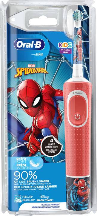 Immagine prodotto Oral-B Spazzolino elettrico per bambini dai 3 anni in su (Spazzolino oscillante)