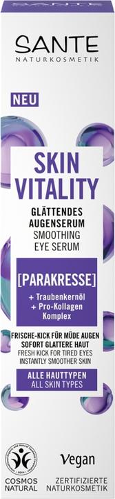 Label énergétique Sante Sérum pour les yeux Skin Vitality (Sérum, 15 ml)