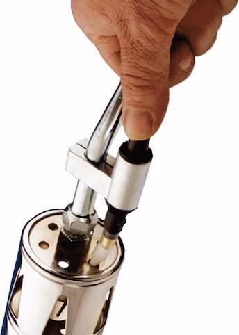 Immagine prodotto CFH Dispositivo fiammeggiante PZ6000 incluso tubo del gas da 5 m 3/8" con accensione piezoelettrica"