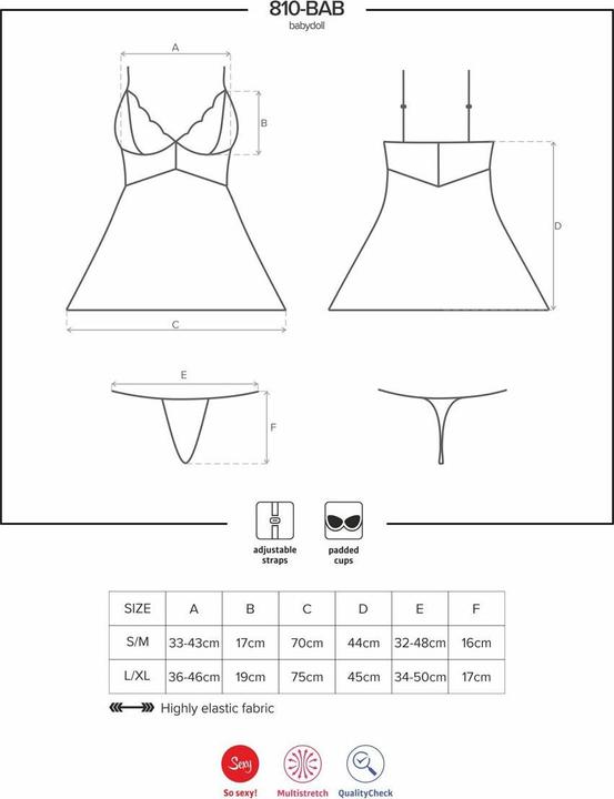 Produktbild Obsessive Victoria (S, M)