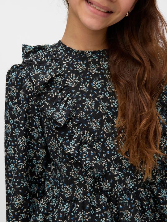 Produktbild Vero Moda Normal geschnitten Rundhals Junior Elastische Bündchen Top Top (164)