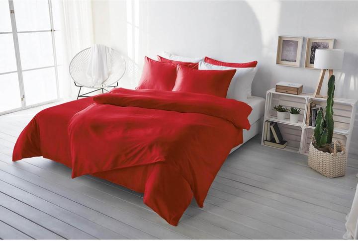 Actual product image Living Home Uni Satin II (Pillowcase, 65 x 100 cm)