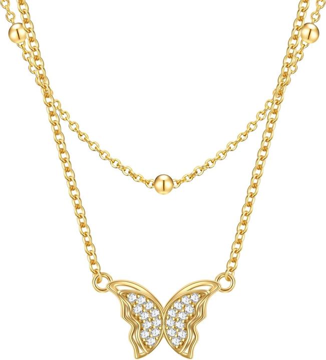 Immagine prodotto Rafaela Donata Collana da donna con farfalla - 36618 (Argento)