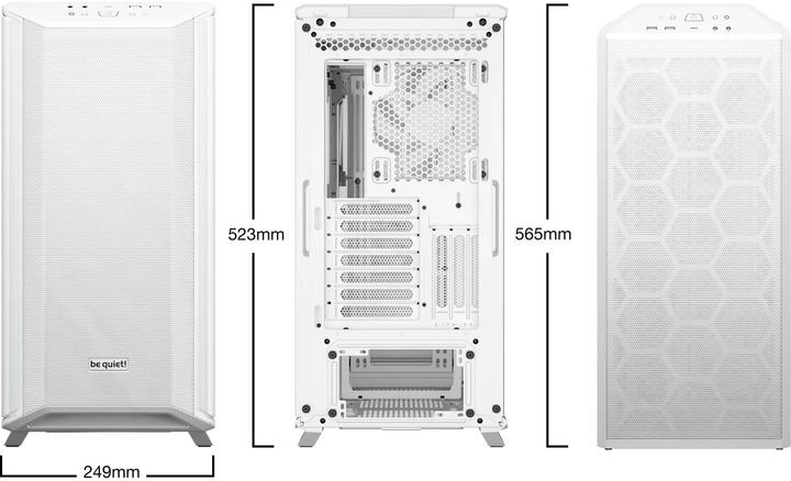Immagine prodotto be quiet! DARK BASE PRO 901 Bianco (ATX, XL-ATX, mATX, Mini-ATX)