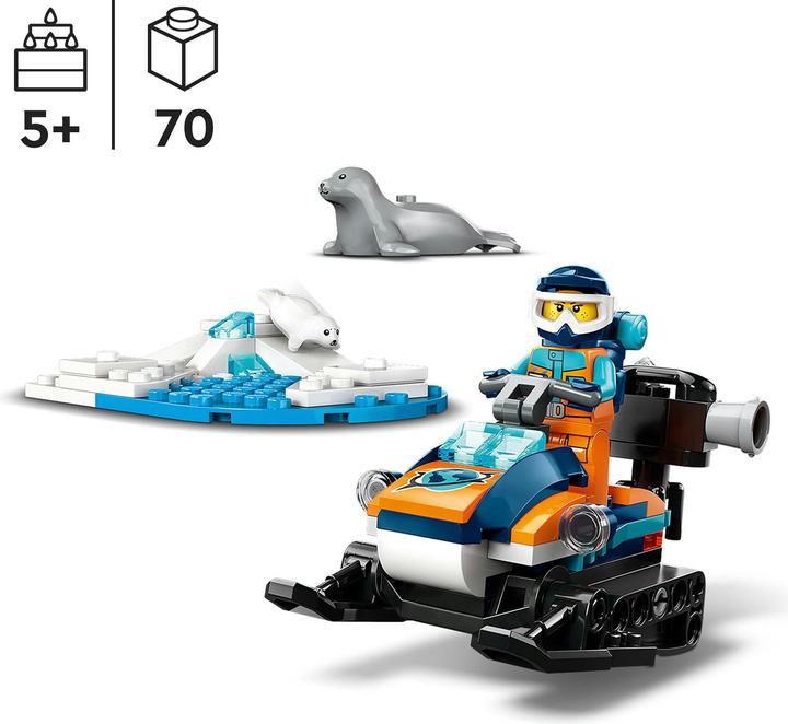 Produktbild LEGO Arktis-Schneemobil (60376, LEGO City)