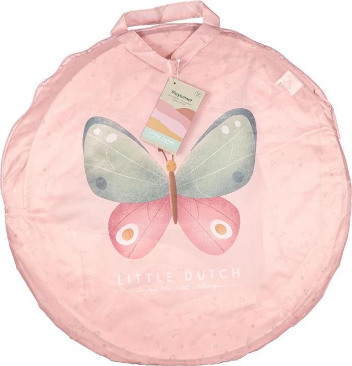 Produktbild Little Dutch Kriechtunnel Blumen & Schmetterlinge