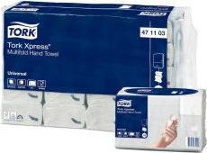 Actual product image Tork Towel Sheet Towel Sheet Xpress H2 21,3x24x8 cm Nature,21 rl/krt (21 x)