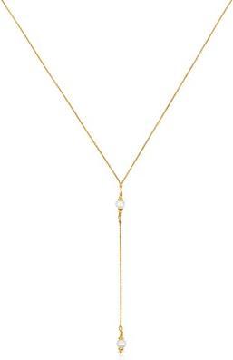 Actual product image Tous - Elegant gold-plated necklace with real pearls Gloss 1004124900