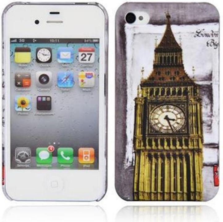 Produktbild Cadorabo Hard Cover mit Aufdruck Cover (Apple iPhone 4)