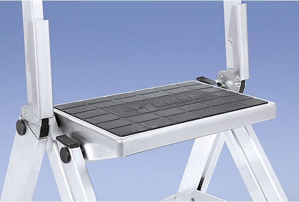 Actual product image kaiserkraft Aluminum folding stairs (Stile, 36 cm)