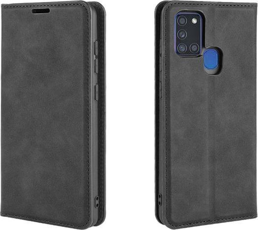 Actual product image MU Classic Classic V Leather Bookcover Series (Samsung Galaxy A21s)