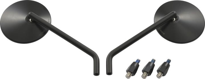 Immagine prodotto Daytona Set di 2 specchietti laterali neri "D-Mirror-10" in acciaio ABS