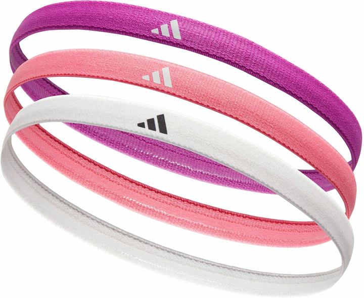adidas Hairbands Lila/Pink/Weiss