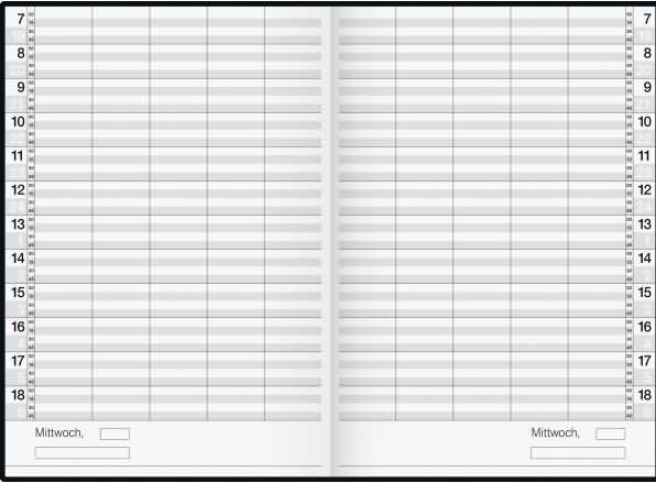 Actual product image Rido id' book calendar "Ultraplan", perpetual, dark blue (German)