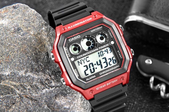 Immagine prodotto Casio AE-1300WH-4AVDF Orologio da uomo + SCATOLA