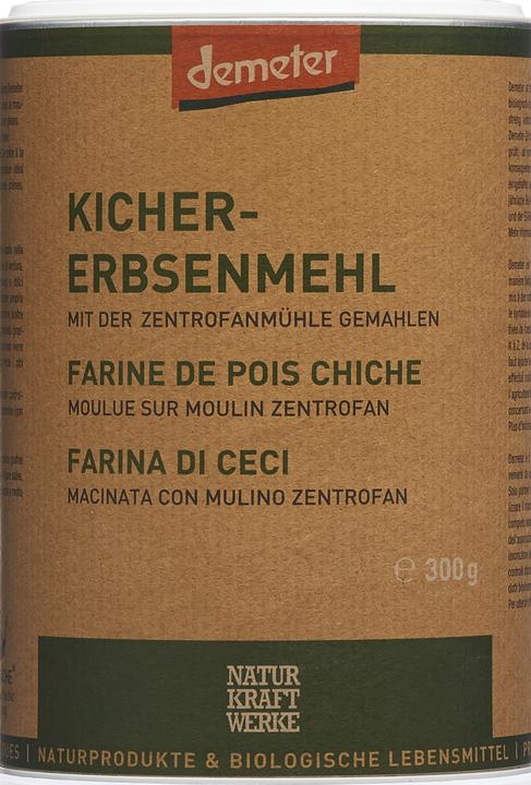 Produktbild NaturKraftWerke Kichererbsenmehl Demeter (300 g)
