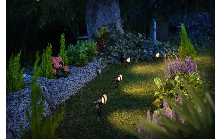 Immagine prodotto Philips Spot da esterno a bassa tensione 6W Extension 2700K nero (600 lm, IP44)