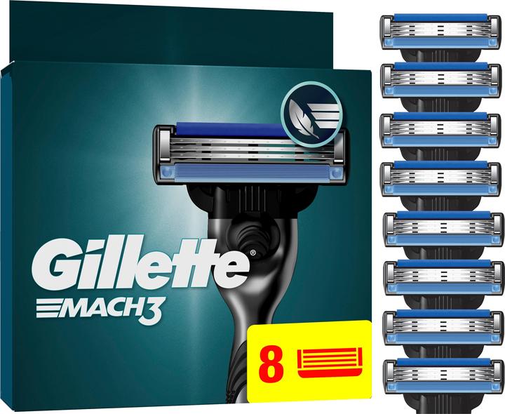 Actual product image Gillette Mach3 (8 x)