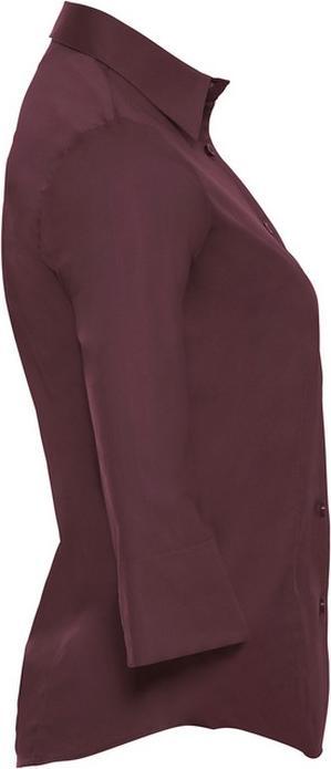 Image du produit Russell Chemise formelle ajustée à manches 3/4 Womens/Ladies Easy-Care (34 D)