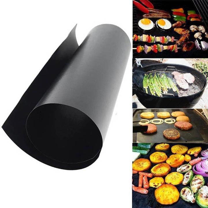 Produktbild Hermex Grillmatte Antihaft Teflon BBQ feuerfest 3 Stück