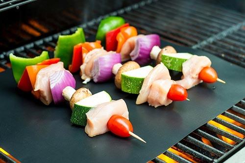 Produktbild Hermex Grillmatte Antihaft Teflon BBQ feuerfest 3 Stück